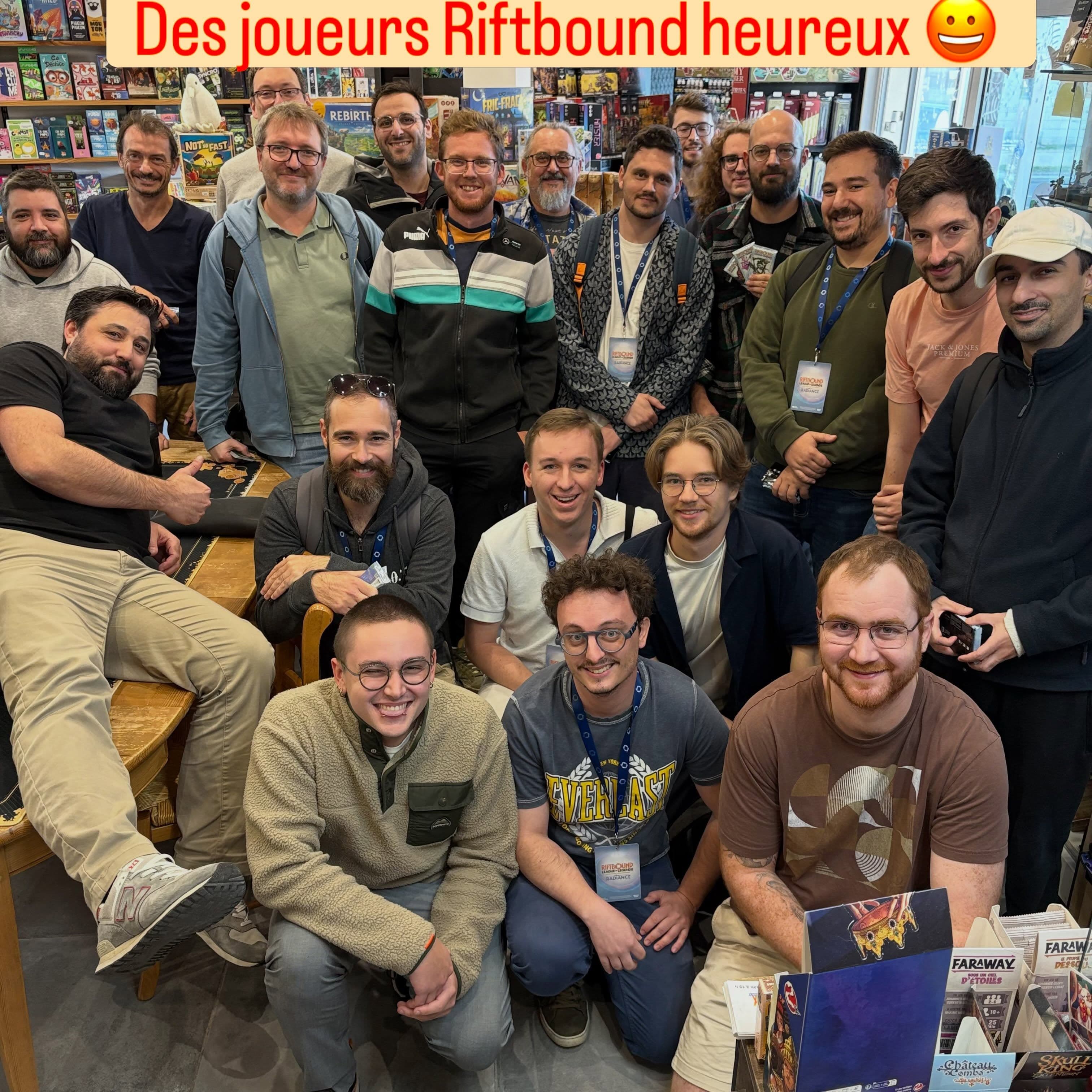 Avant première Riftbound Radiance. Merci à tous les participants 😉 #riftbound #riotgames #guyajeuxgironde #tcg #riftbou…