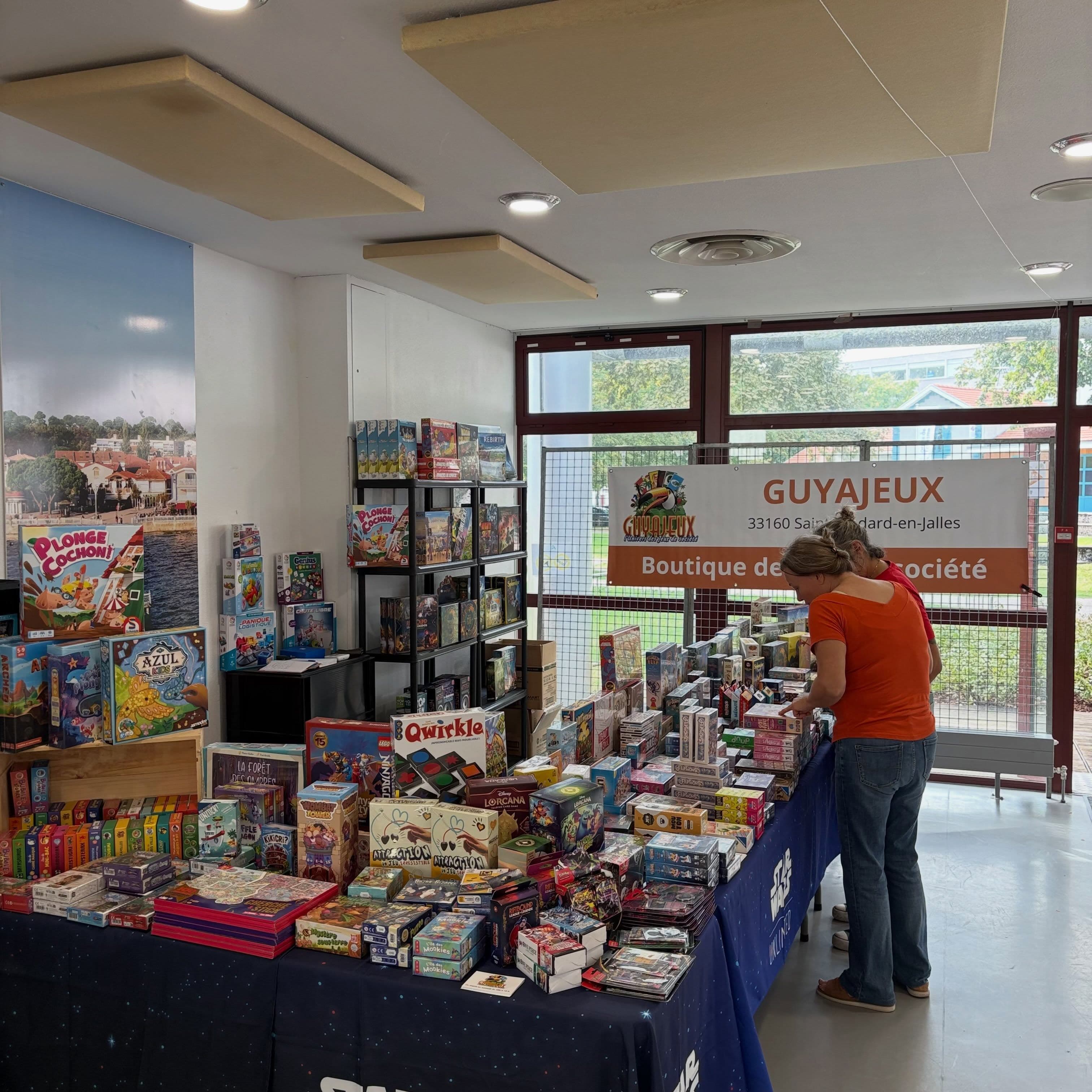 Festival du jeu @festiludes d’Andernos, c’est aujourd’hui de 10 heures à 18 heures. Venez profiter de jeux en famille, j…